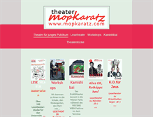 Tablet Screenshot of mopkaratz.com